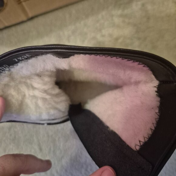 Real leather winter book for men - Beluga size 7.5 - Picture 7 of 9